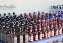 Marmaris’te otel depolarında kaçak içki ele geçirildi