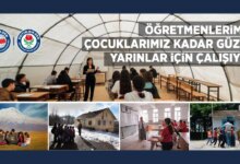 Öğretmenlerimiz Geleceğimiz İçin Çalışmaya Devam Ediyor