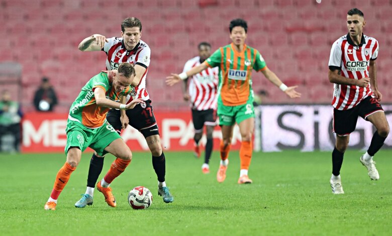 Samsunspor, Alanyaspor ile 1-1 Berabere Kaldı